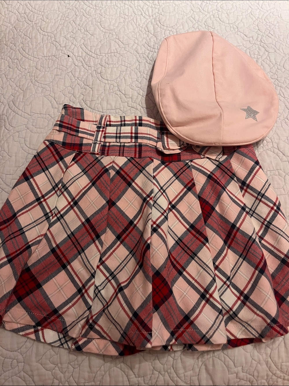 Gymboree Pink and Red Plaid Girls' Shorts
